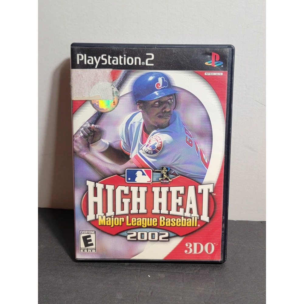 2002 High Heat Major League Baseball  Sony PS2‎ 2002 Complete Tested Works
